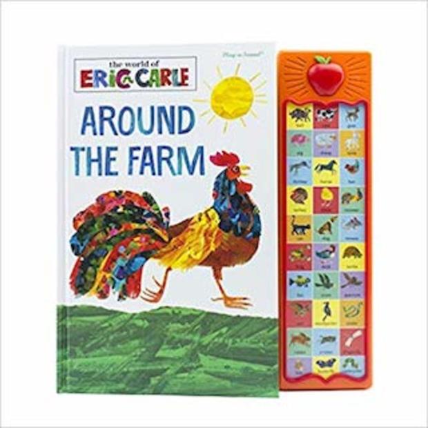 Around the Farm 30-Button Sound Book (World of Eric Carle) - $11.57.