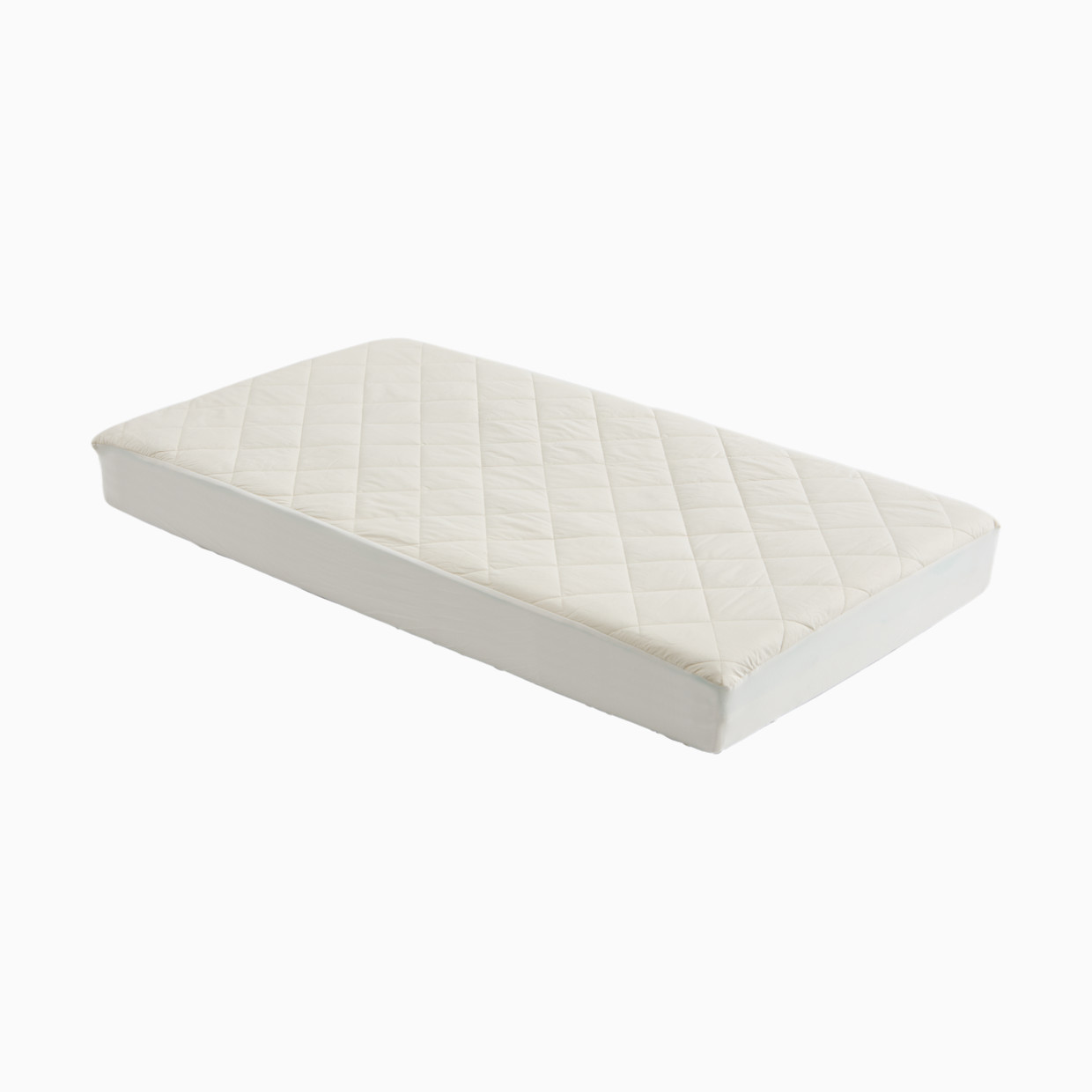 Soundly Organic Waterproof Crib Mattress Pad - Cream.