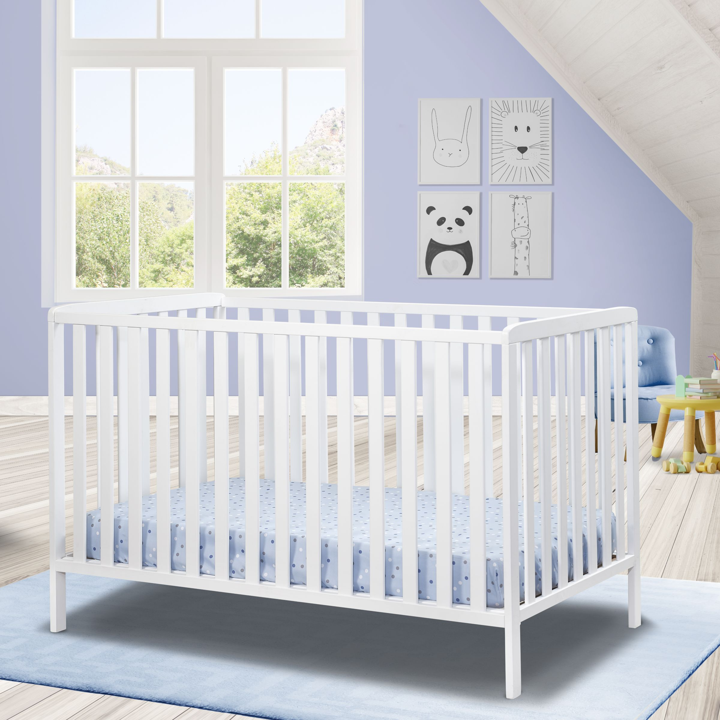 Sorelle Adrian Crib - White.