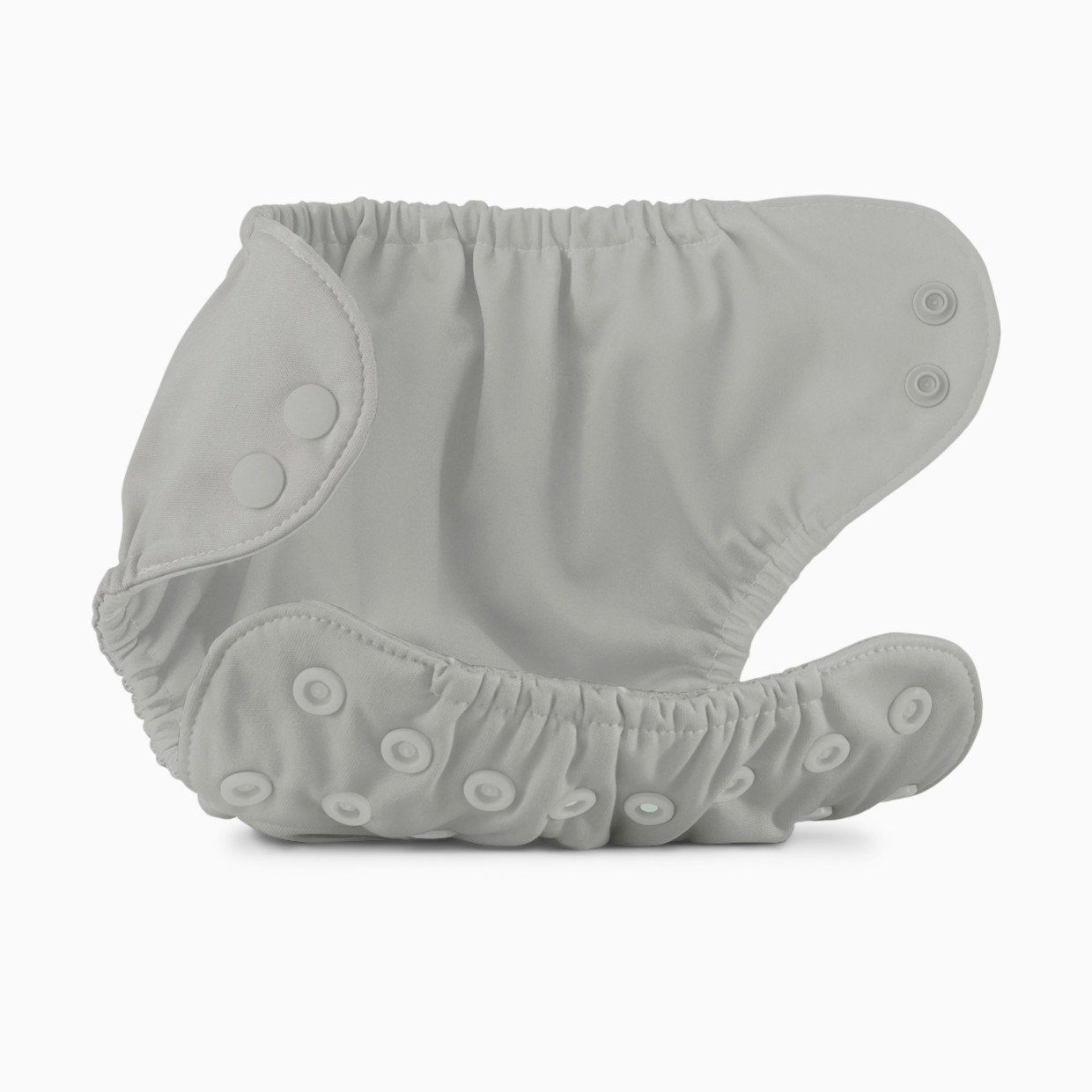 Esembly Recycled Diaper Cover (Outer) + Swim Diaper - Dove, Size 1 (7-17 Lbs).