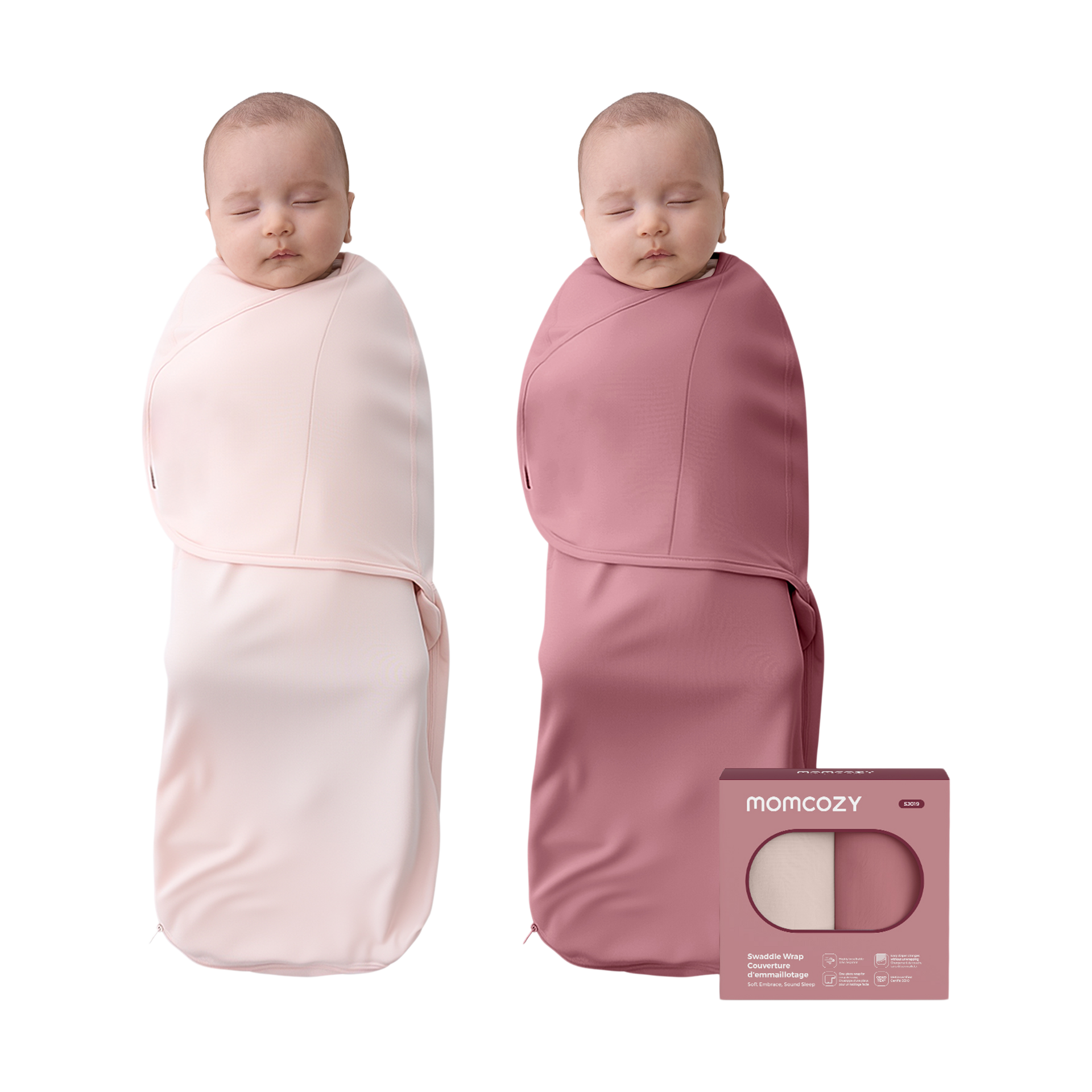 Momcozy Swaddle Sleep Sack (2 Pack) - Bloom.
