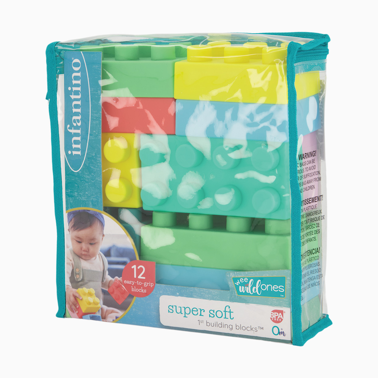 Infantino Super Soft 1st Building Blocks.