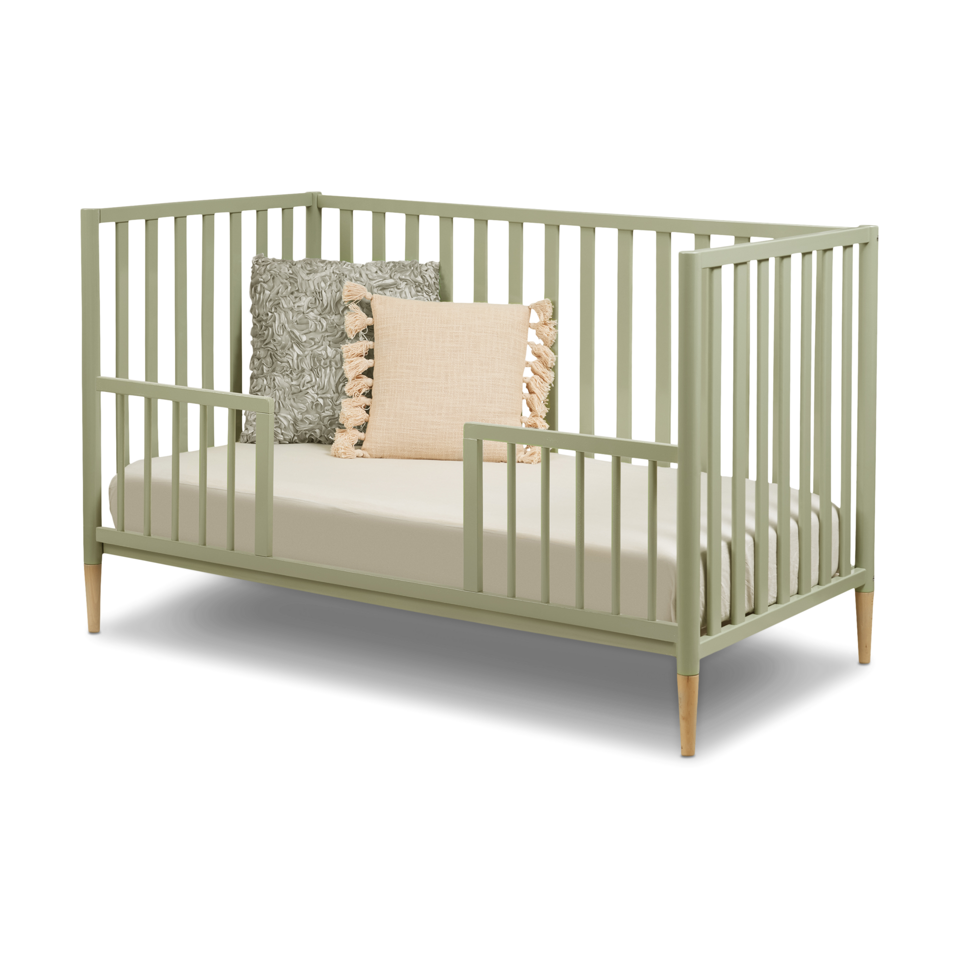 Sorelle Mia Crib - Sage/Natural.