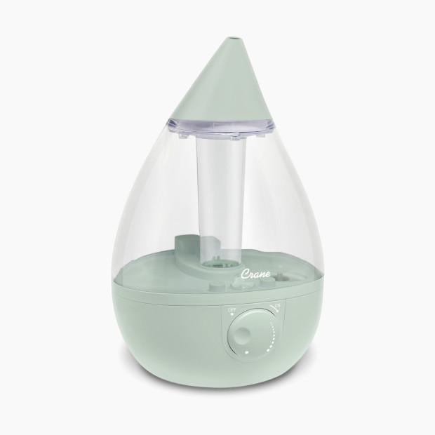 Crane Drop Ultrasonic Cool Mist Humidifier - 1 Gallon - Dewdrop (Exclusive To Babylist).