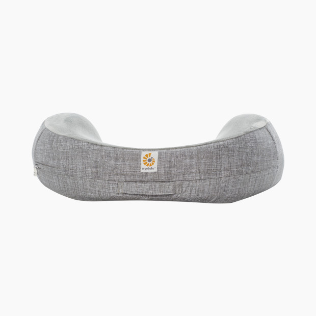 Ergobaby Natural Curve Nursing Pillow - Heathered Grey.