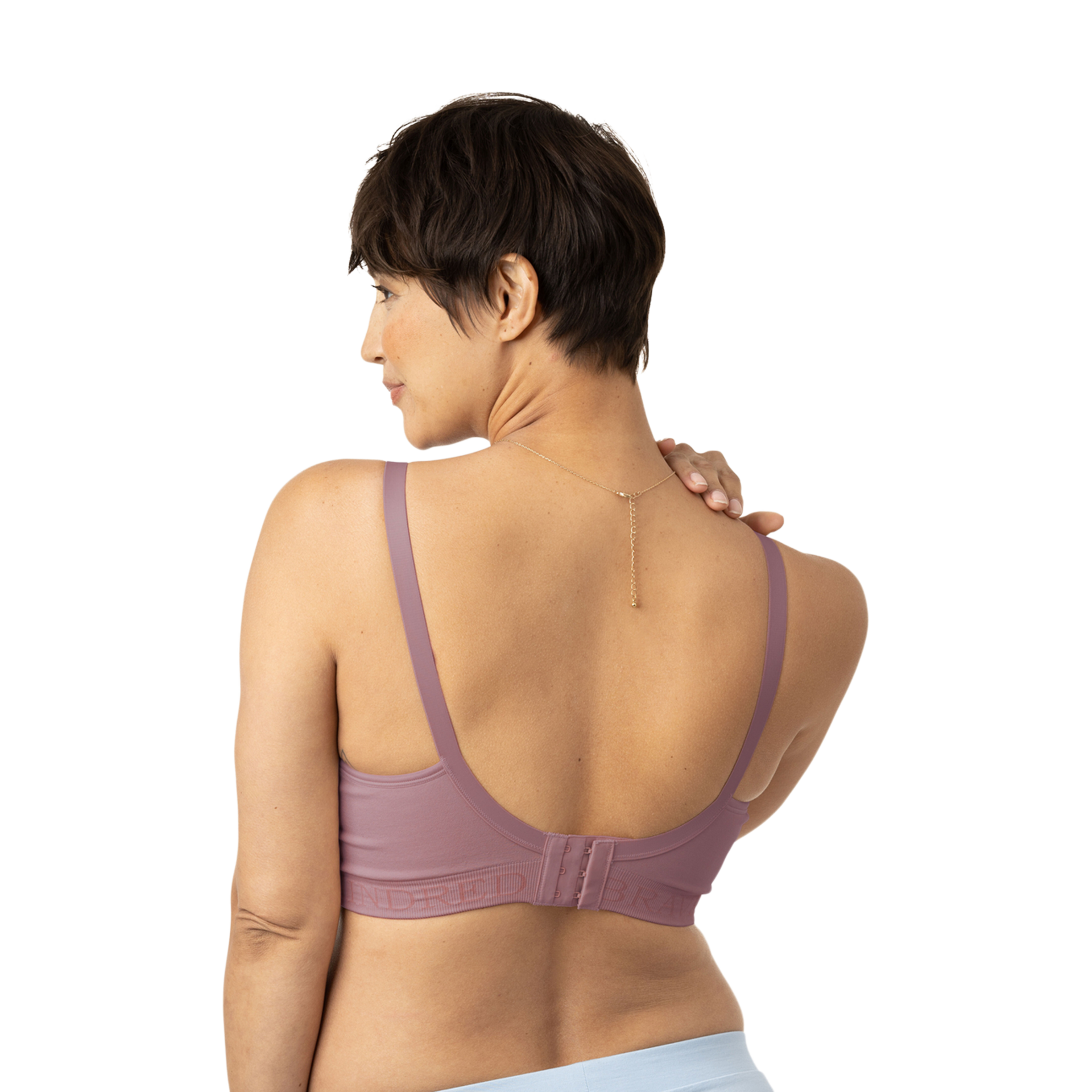 Kindred Bravely Simply Sublime Seamless Nursing Bra For Breastfeeding - Beige, 2 X Busty.