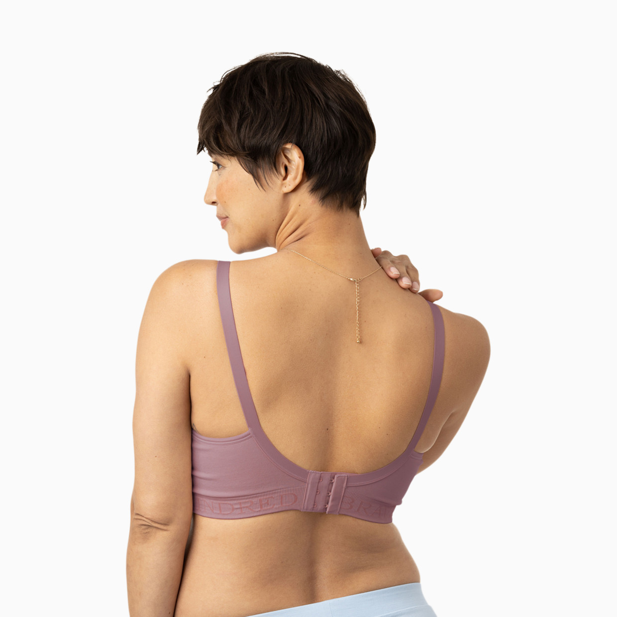 Kindred Bravely Simply Sublime Seamless Nursing Bra For Breastfeeding - Beige, 2 X Busty.