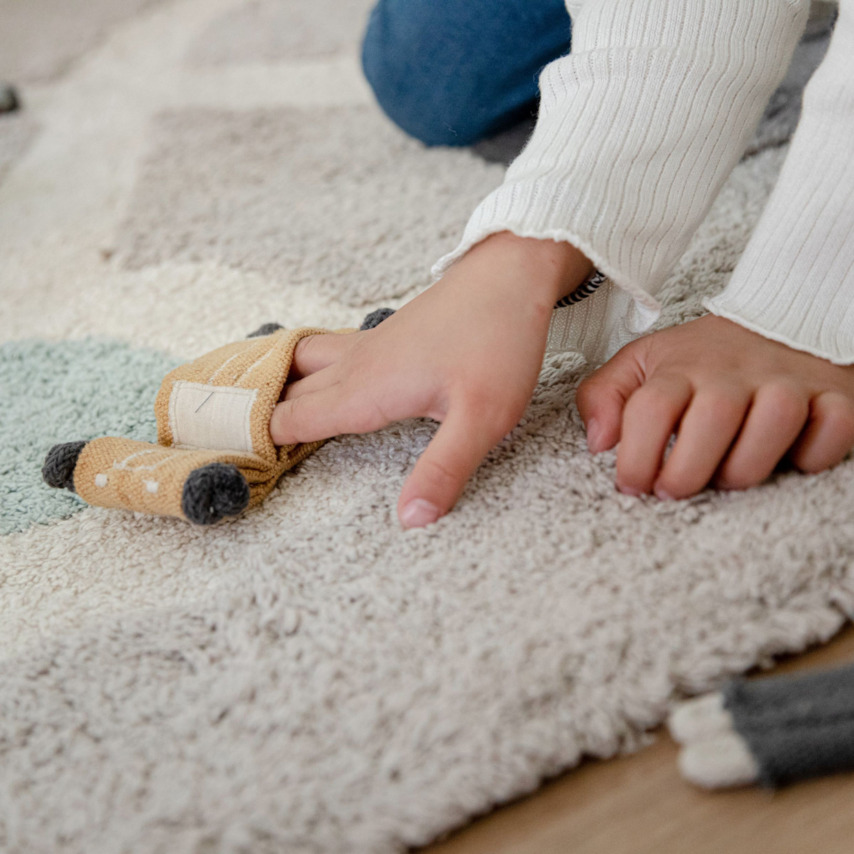 Lorena Canals Eco-City Washable Play Rug - 9' 10" X 6' 7".