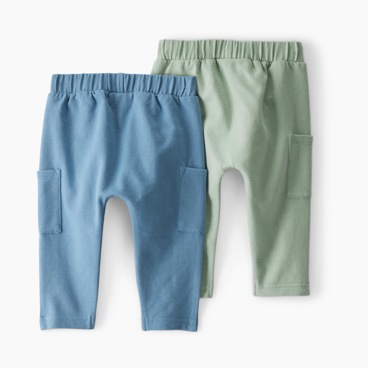 Carter's Little Planet 2-Pack Organic Cotton French Terry Joggers - Multi, Newborn.