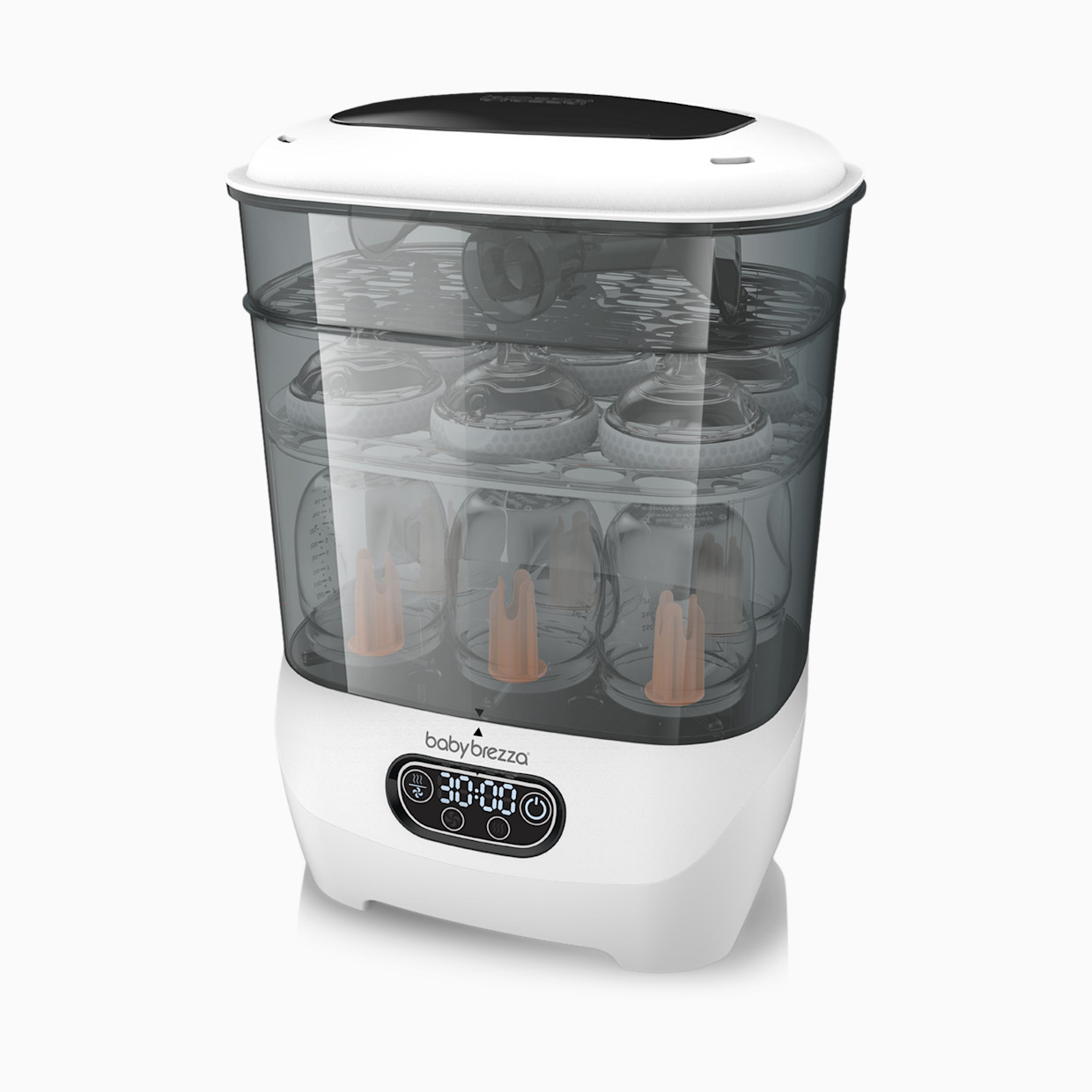 Baby Brezza One Step Baby Bottle Sterilizer Dryer Advanced - White.