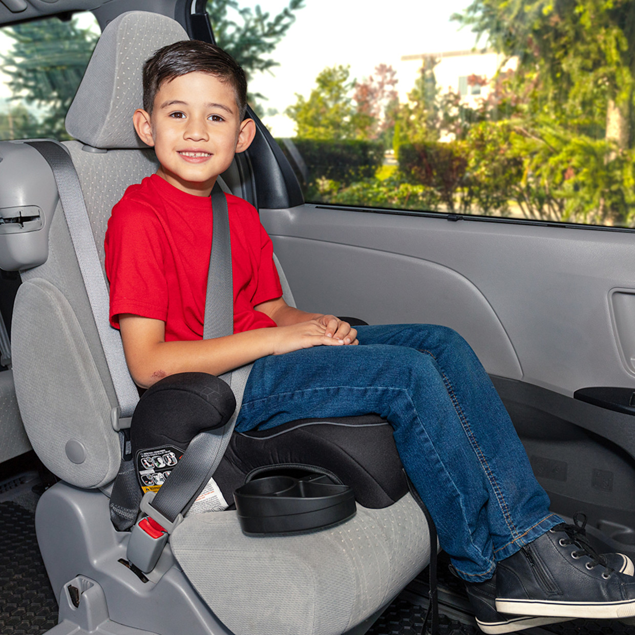 Diono Monterey 2XT Latch 2-in-1 Booster Car Seat - Black.