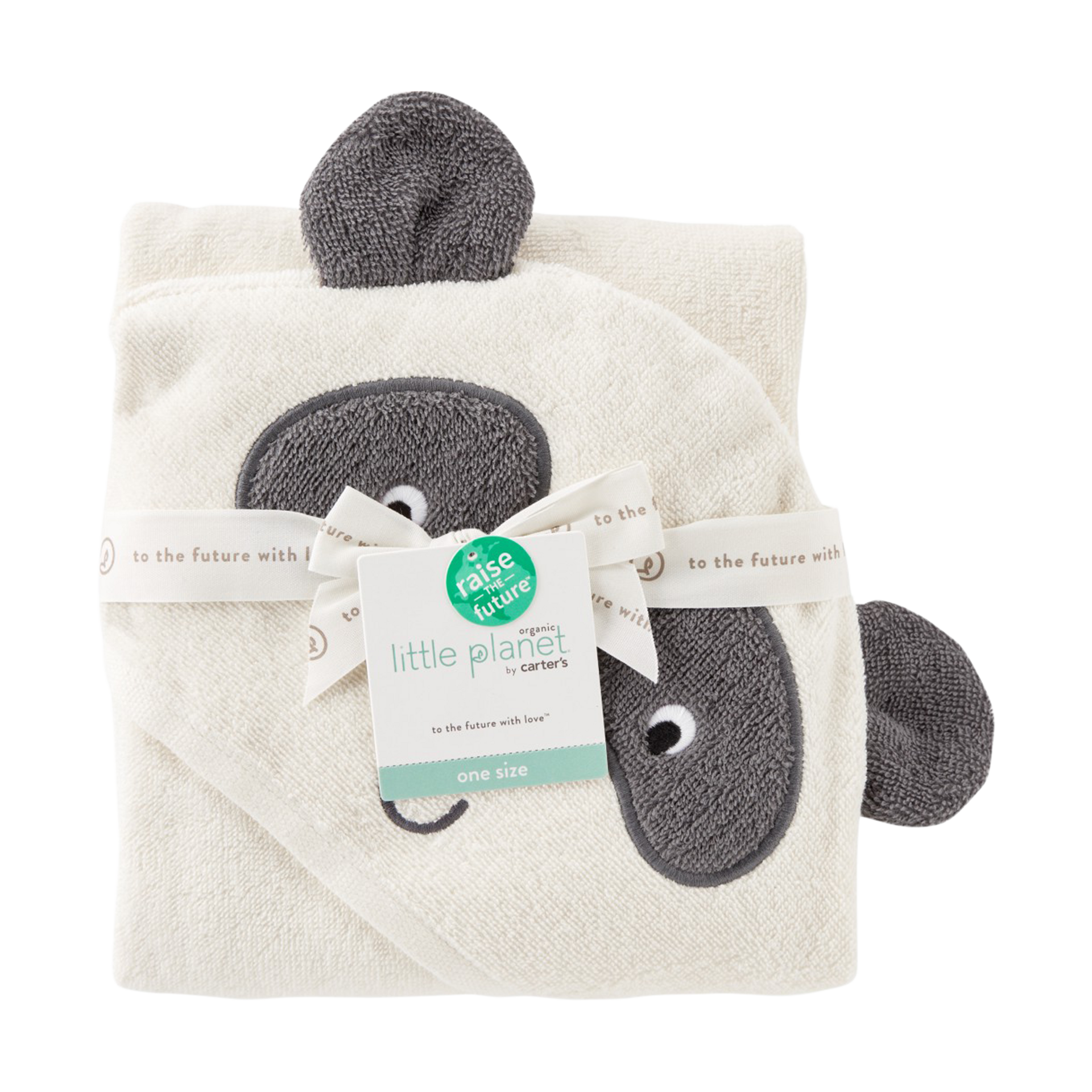 Carter's Organic Cotton Towel.