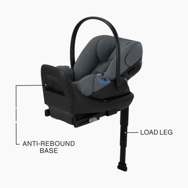 Cybex Cloud G Lux Extend Infant Car Seat - Monument Grey.
