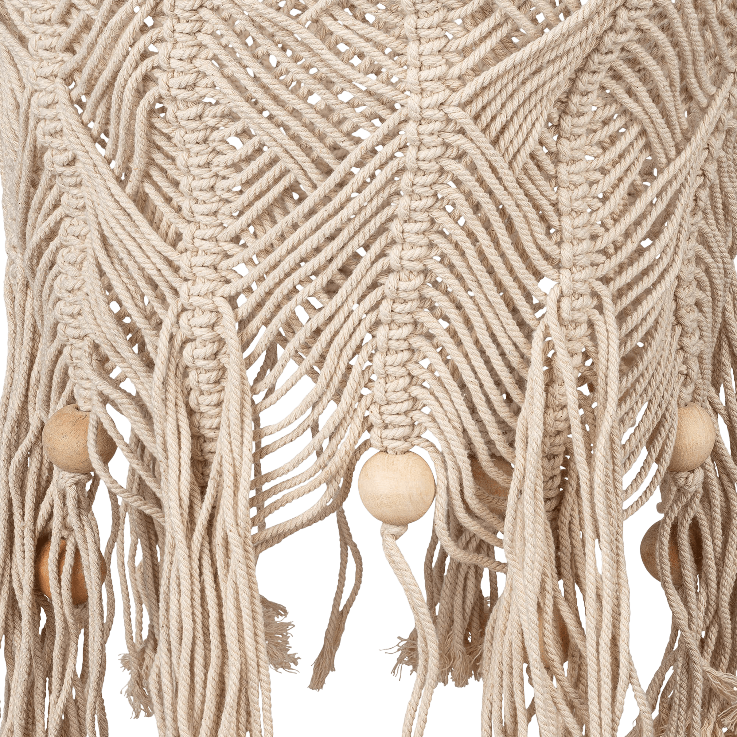 Crane Baby Macrame Nursery Ceiling Hanging.