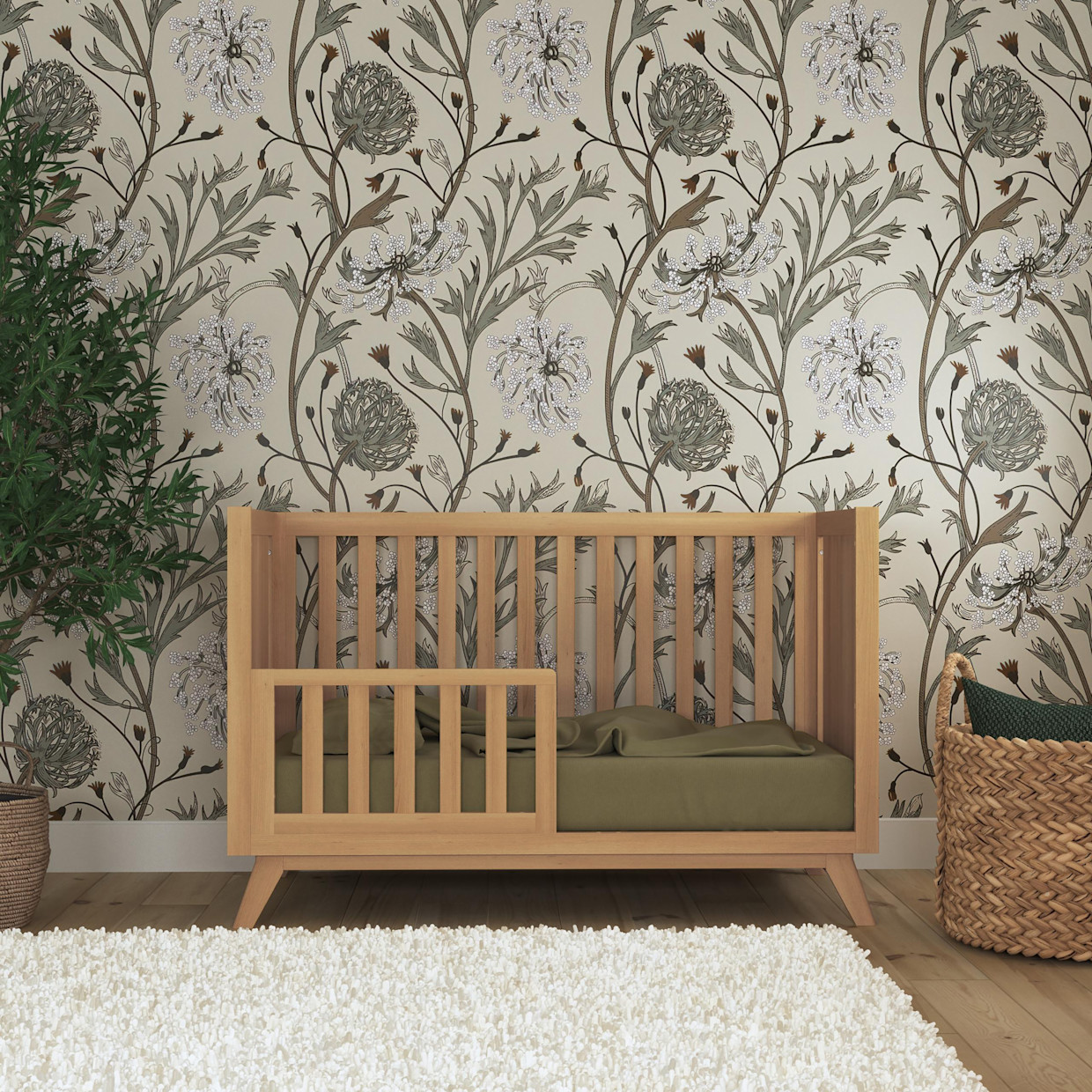 daVinci Otto 3-in-1 Convertible Crib - Honey.