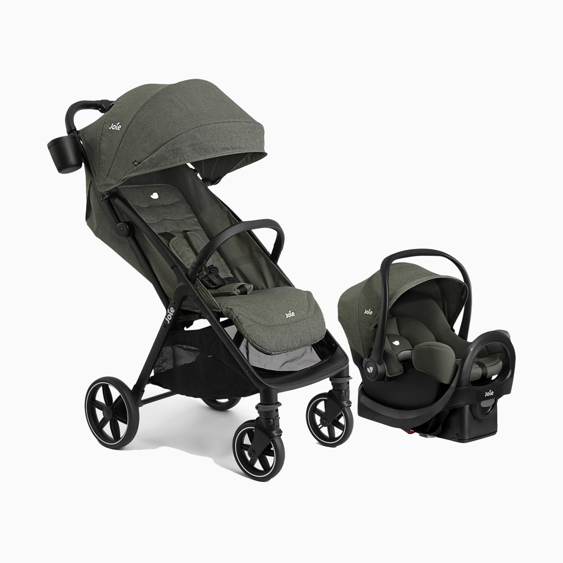 Joie Nutmeg And Rue Travel System - Thunder | Babylist Shop