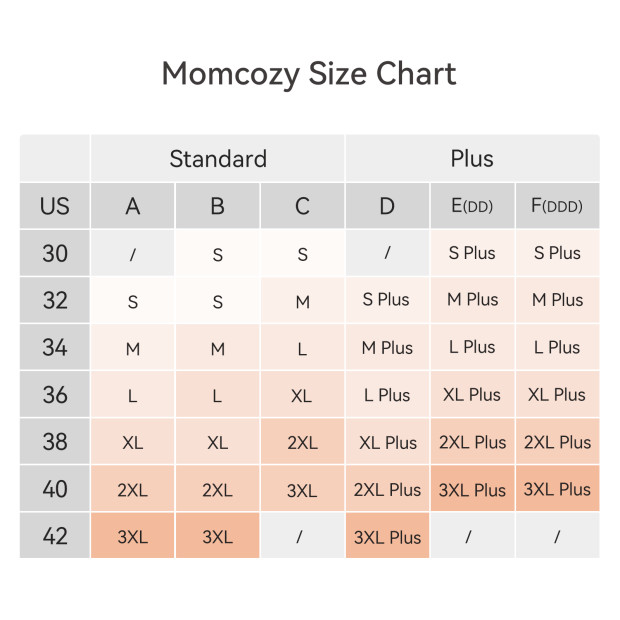 Momcozy All-in-One Super Flexible Pumping Bra - Black, M.