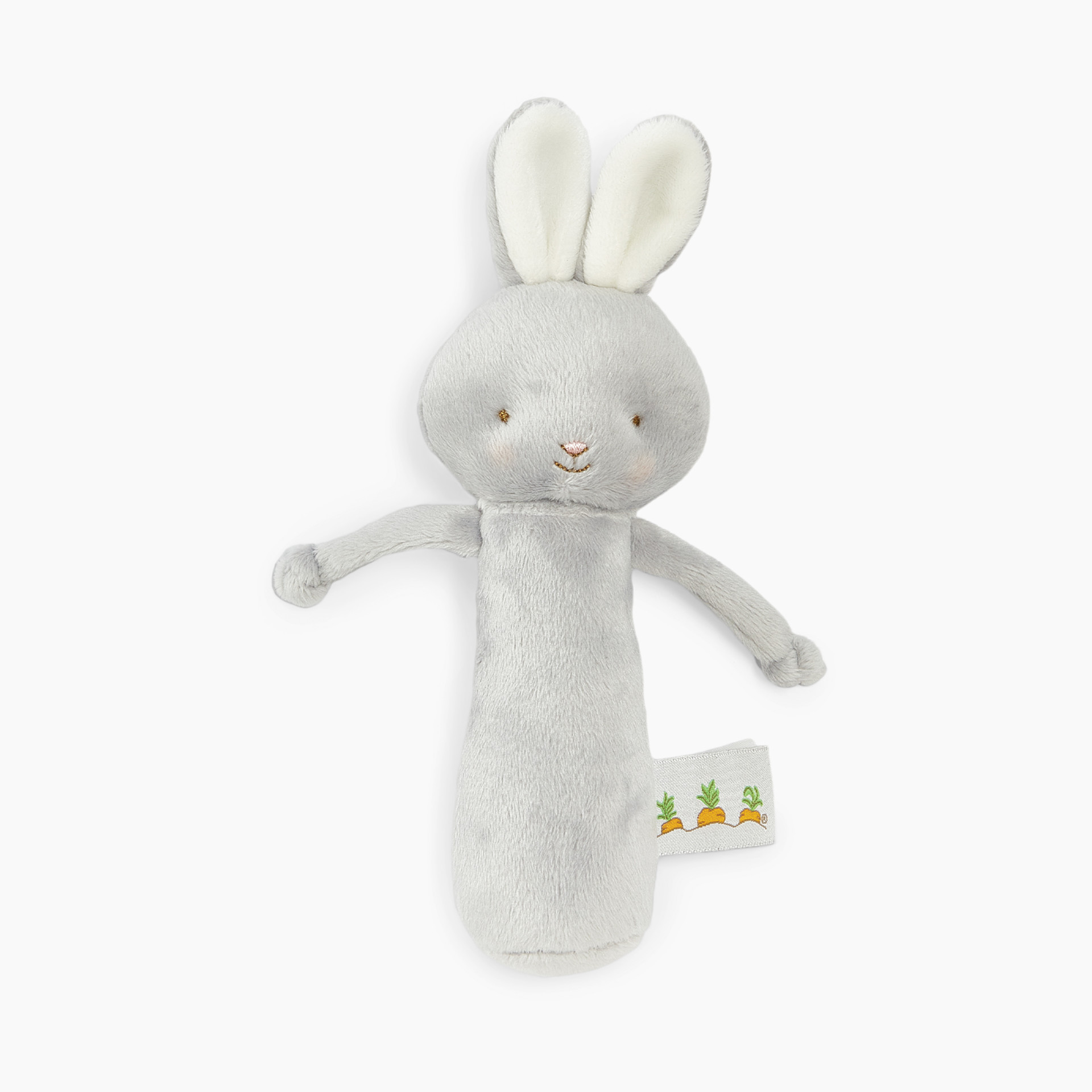 Bunnies By The Bay, Inc. Friendly Chime Baby Rattle - Pink Bunny