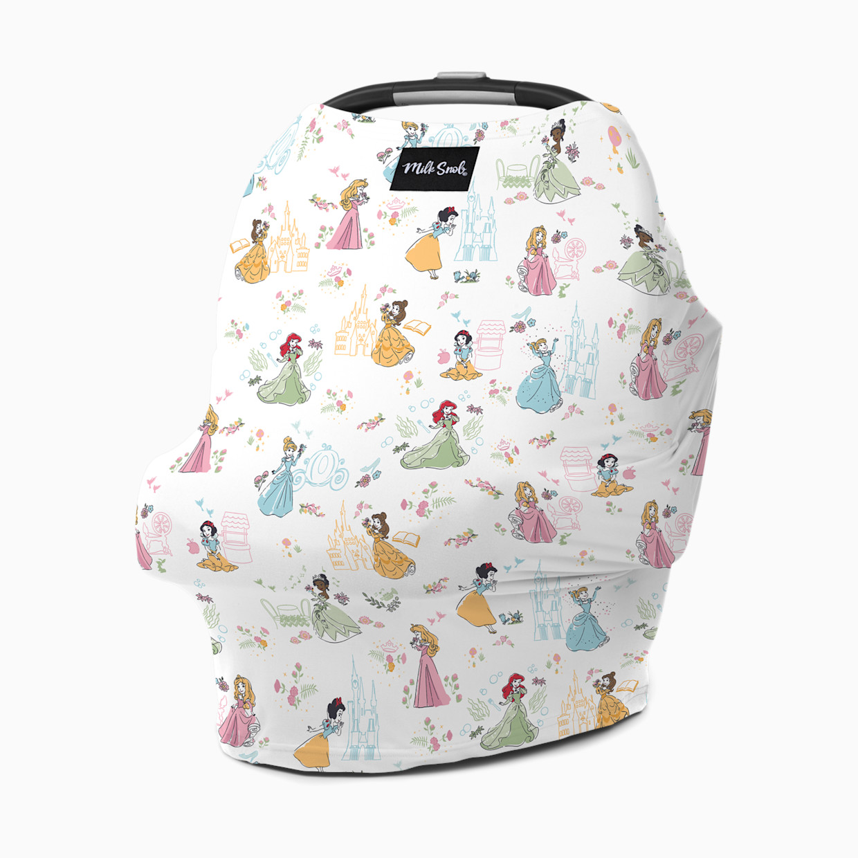 Milk Snob Disney Princess 5-in-One Cover - White.