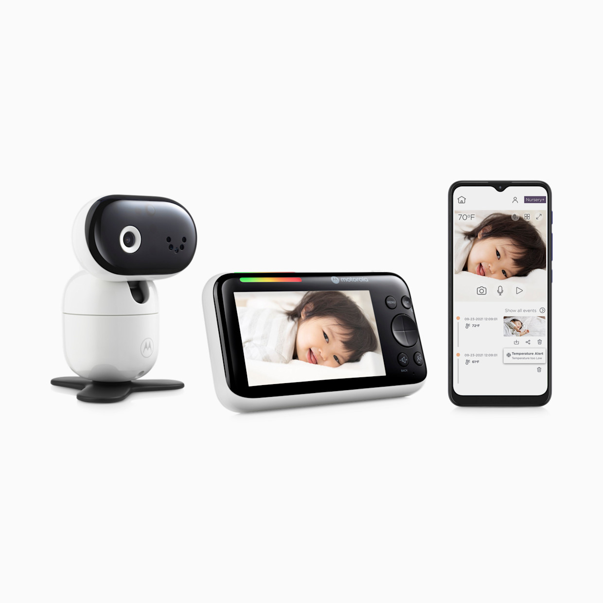 Motorola PIP1610 HD Connect 5" 1080p Remote Pan/Tilt Video Baby Monitor - 1 Camera.