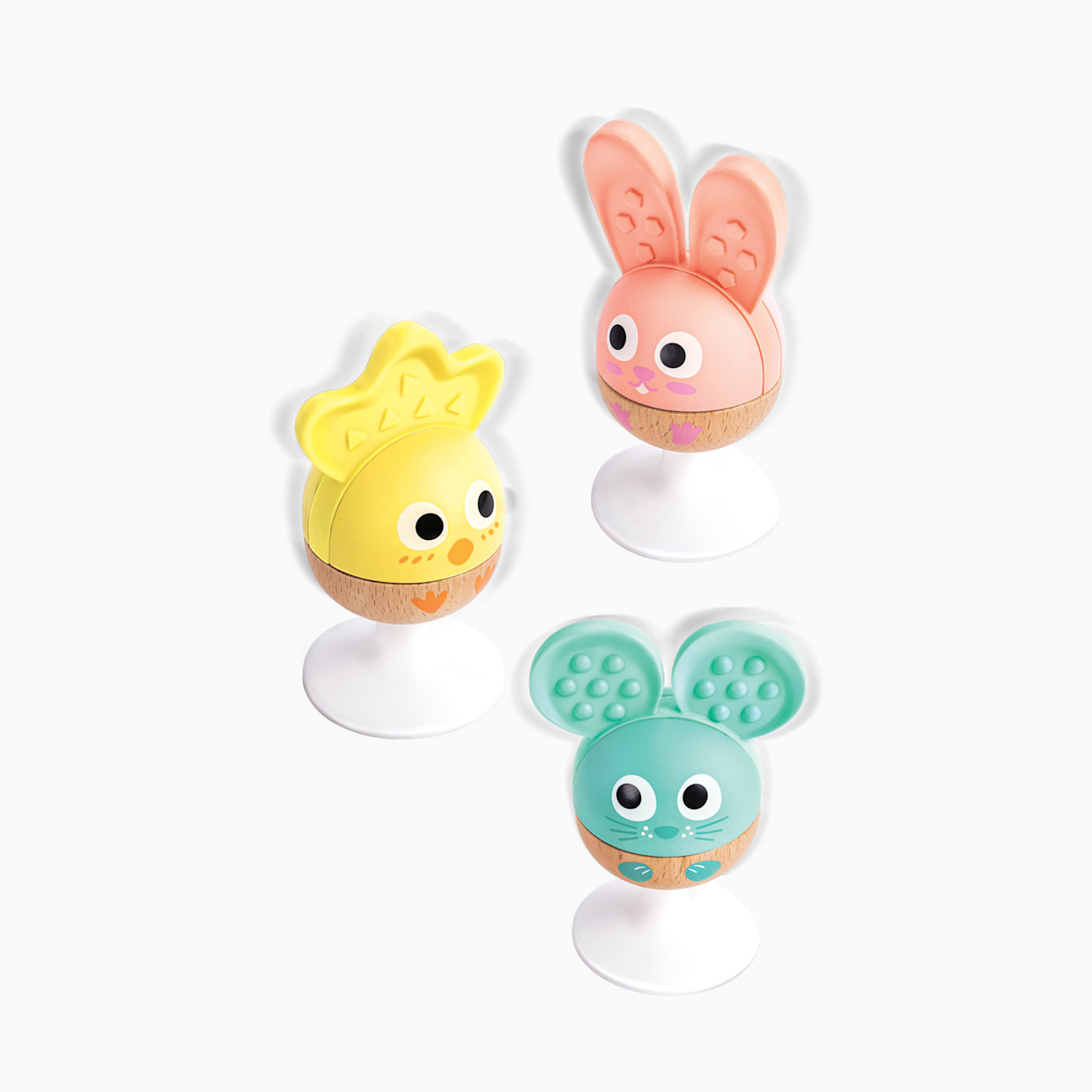 Hape Cheery Critter Rattle Trio.