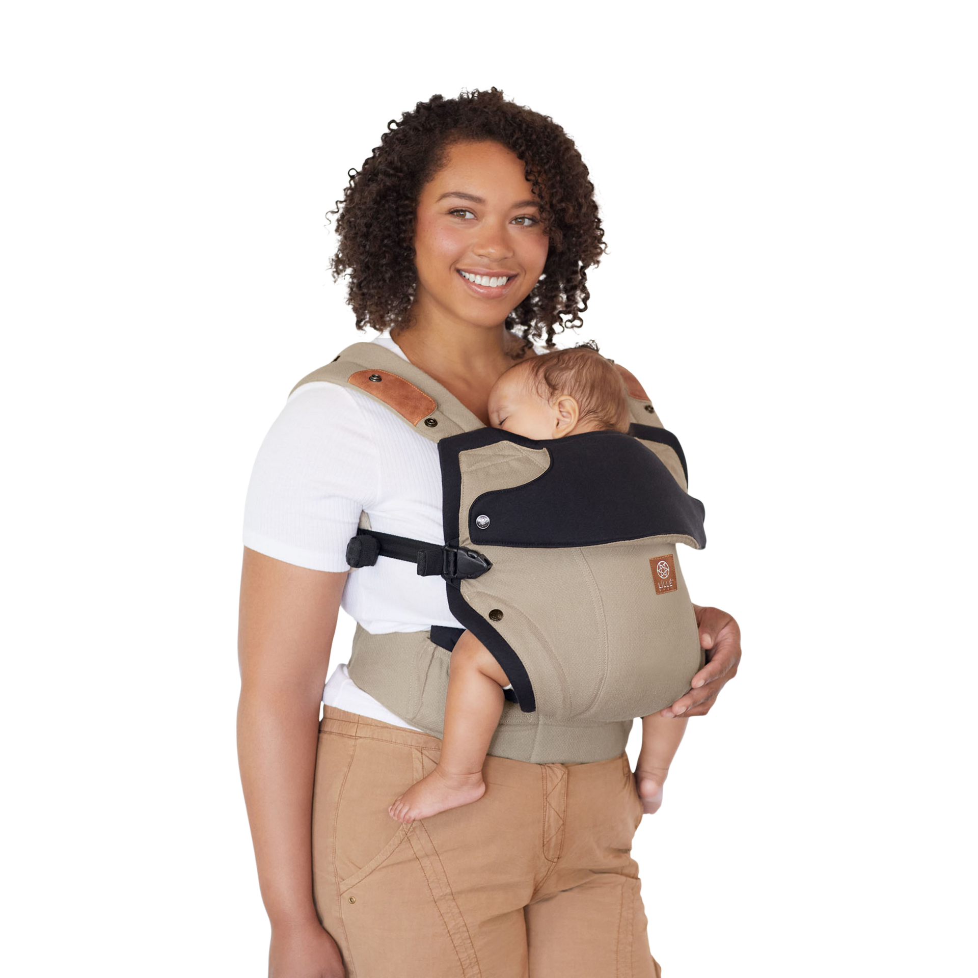 lillebaby Elevate 6in1 Carrier w/ Tote & Infant Pillow Warm Sand