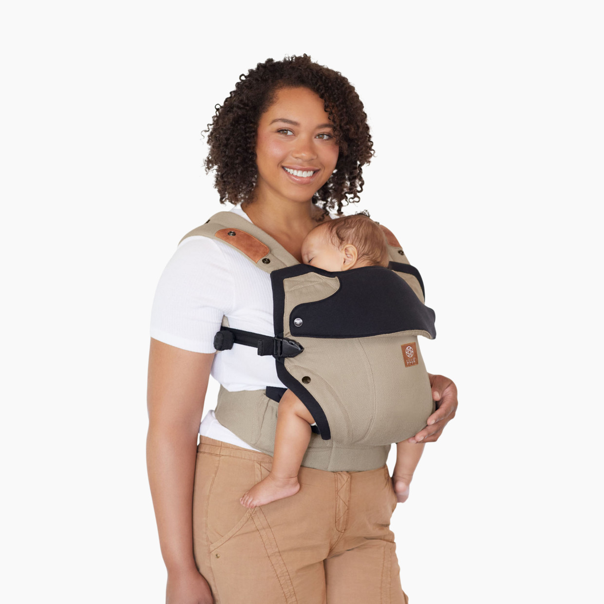 lillebaby Elevate 6-in-1 Carrier w/ Tote & Infant Pillow - Warm Sand.