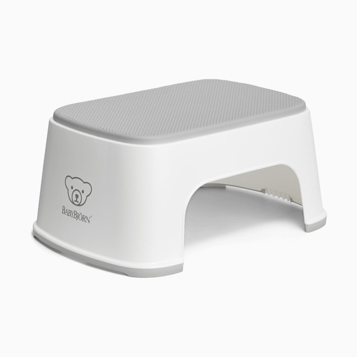 BabyBjörn Step Stool - White/Gray.