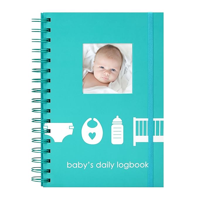 Pearhead Baby’s Daily Log Book, 50 Pages to Track and Monitor Your Baby’s Schedule.