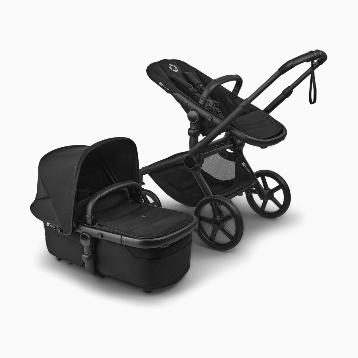 Bugaboo Fox 5 Renew Complete Stroller & Bassinet - Heritage Black.