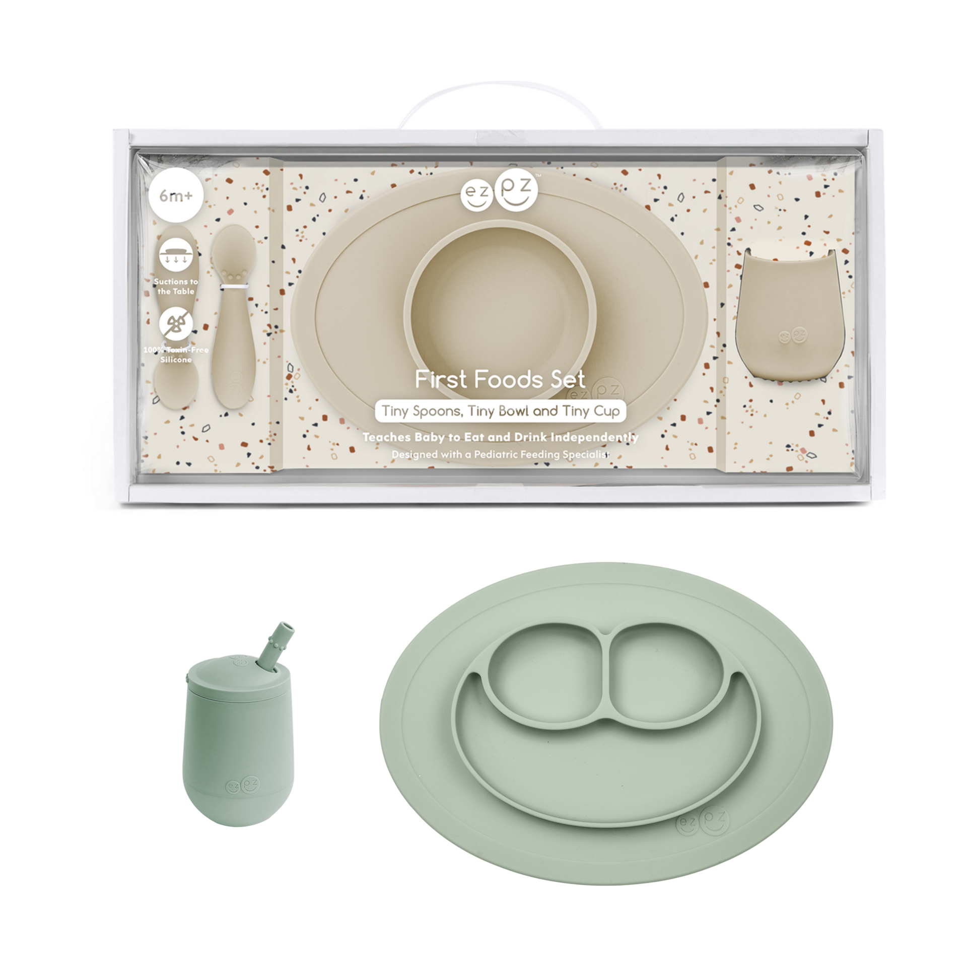 ezpz ezpz x Babylist Complete Feeding Bundle.