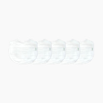 green sprouts Muslin Bibs Made from Organic Cotton| 4 Absorbent Layers Protect from sniffles, Drips, & drools | 100% Organic Cotton Muslin, Adjustable snap Closure, Machine Washable,5 Count
