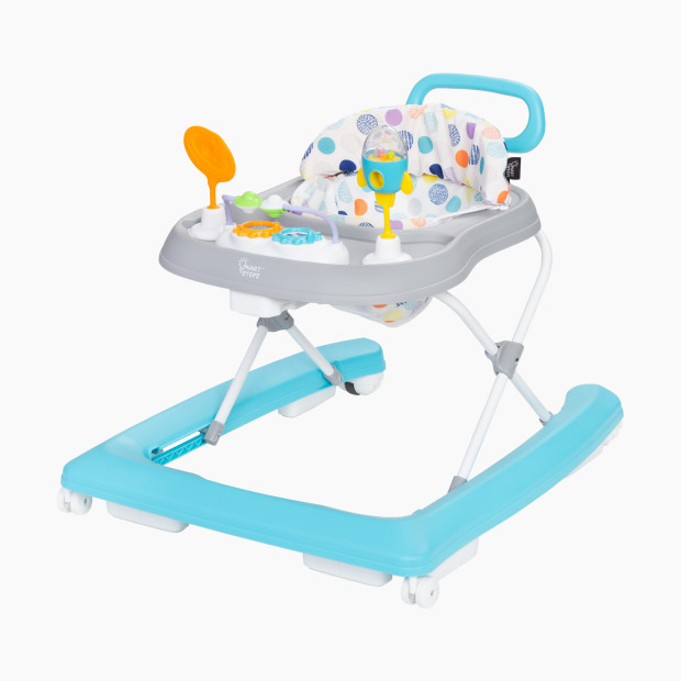 Baby Trend Smart Steps Trend PLUS 2-in-1 Walker with Deluxe Toys - Orbits White.