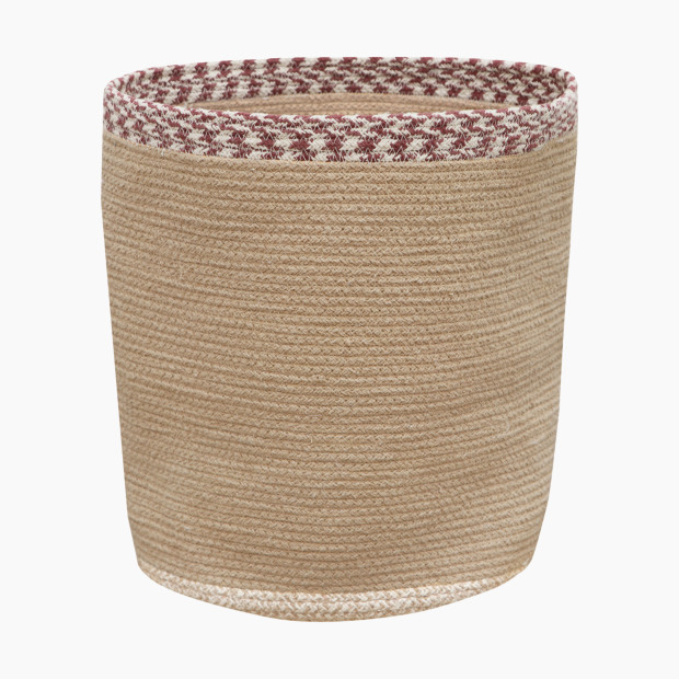 Lorena Canals Nomad Susa Basket - Taupe, 1' 1" X 1' 3".