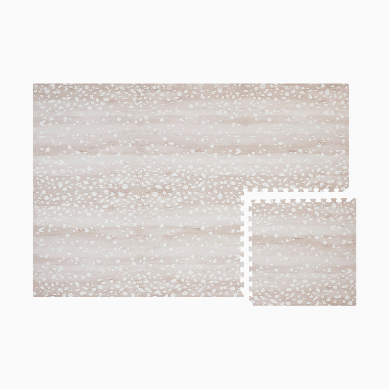 House of Noa Little Nomad Play Mat l Fawn - Brown, 4X6.