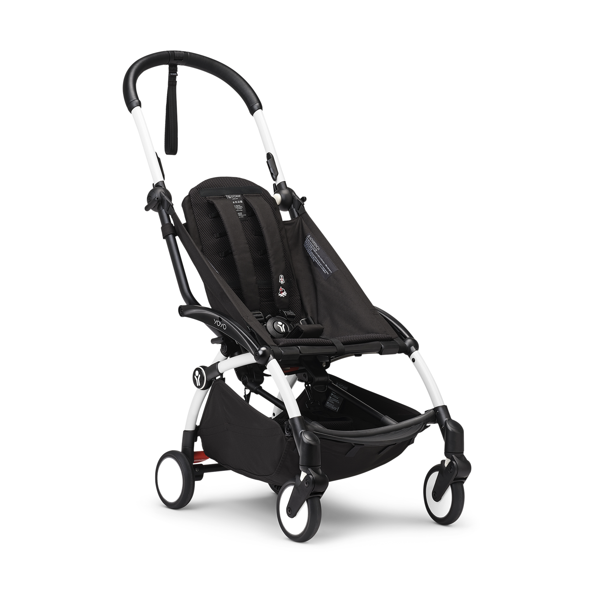 Stokke YOYO³ Stroller Frame - White.