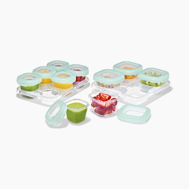 OXO Tot Baby Blocks 12-Piece Food Storage Container Set.