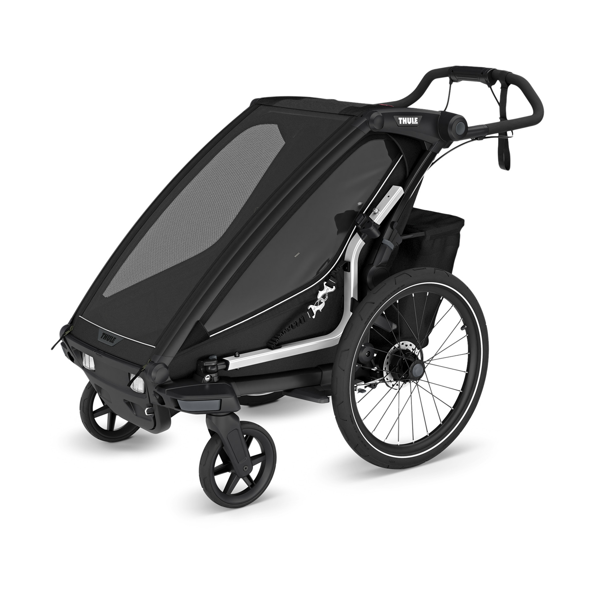Thule Chariot Sport 2 Single - Black | Babylist Shop
