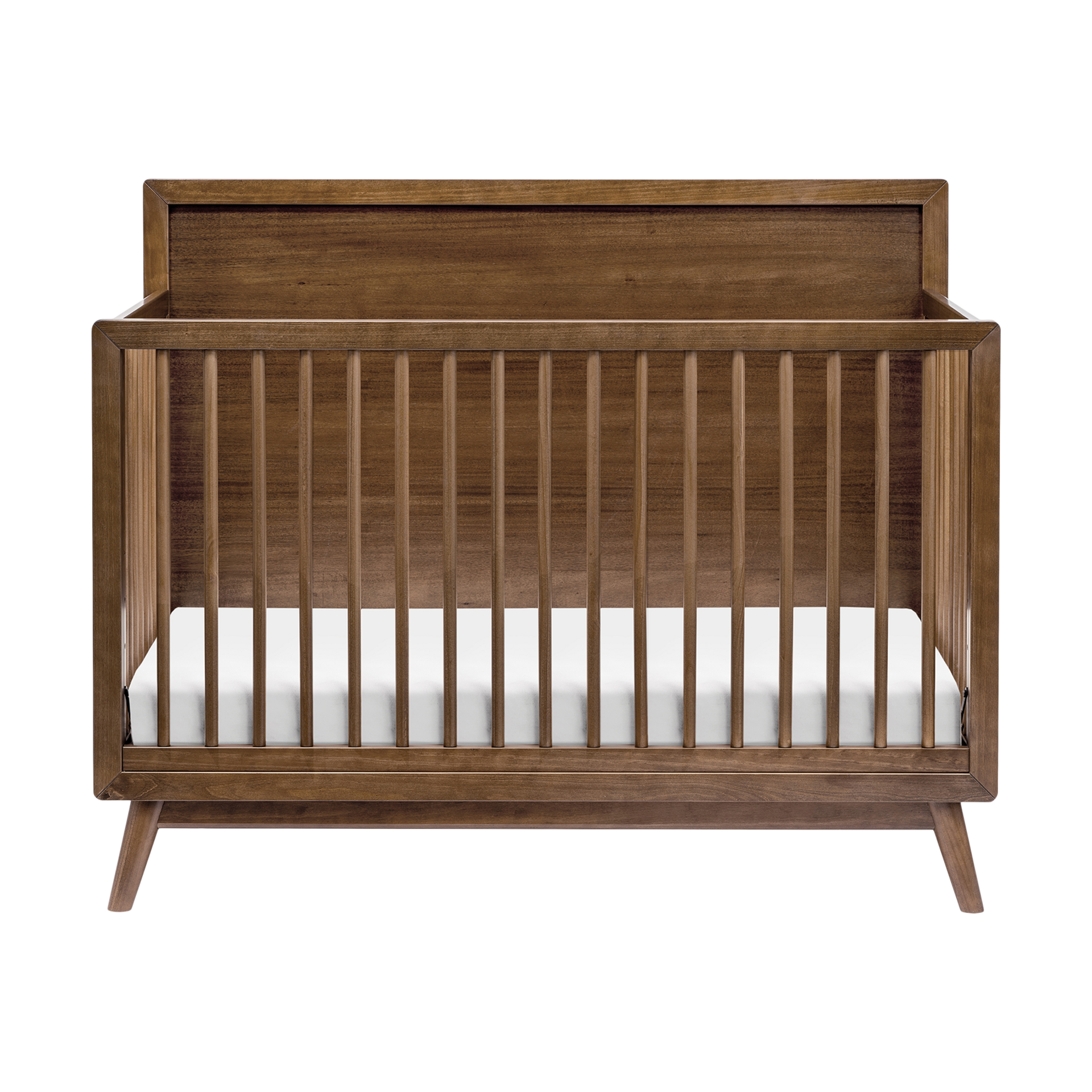 babyletto Palma 4-in-1 Convertible Crib with Toddler Bed Conversion Kit.