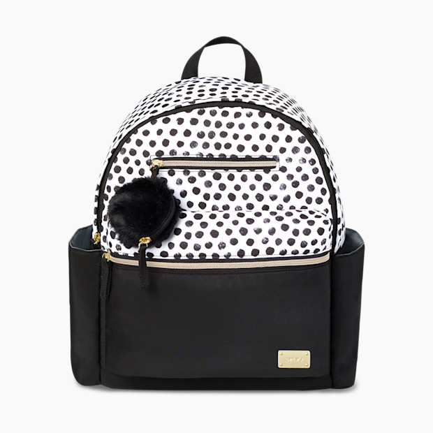 Carter's All Together Diaper Backpack - Black/White Dot.