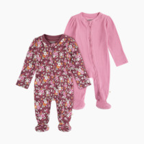 Huggies baby-boys 2-pack Footed Coverall