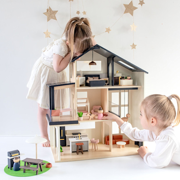 Tiny Land Modern Family Dollhouse.