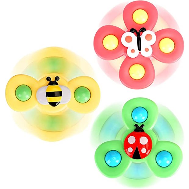 ALASOU Suction Cup Spinner Toys.
