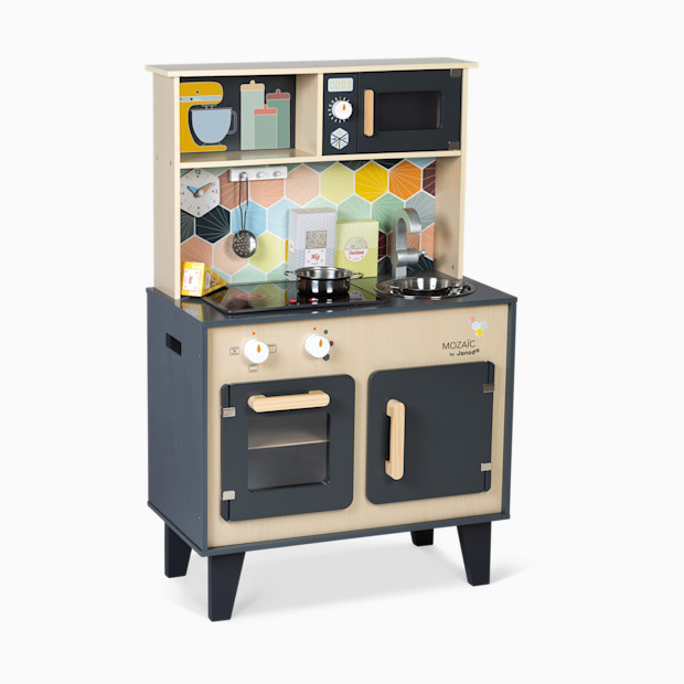 Janod Mozaic Big Cooker Wooden Play Kitchen.