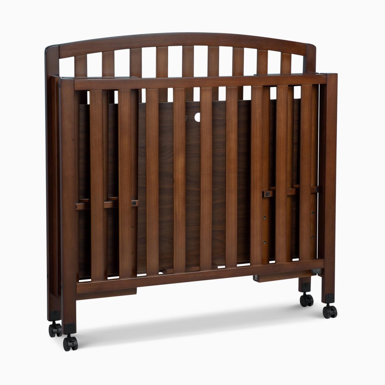 daVinci Dylan Folding Portable 3-in-1 Mini Crib - Espresso.