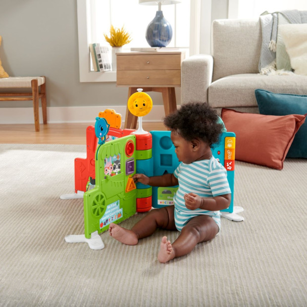 Fisher-Price Sit-to-Stand Giant Activity Book.