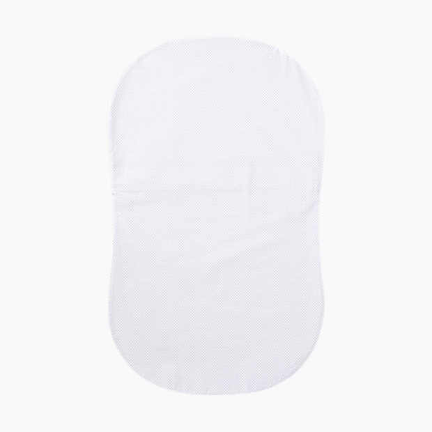 Halo Bassinest Fitted Sheet - Grey Pin Dot.