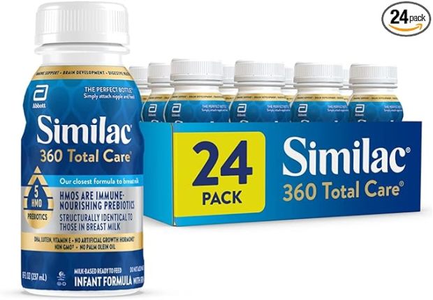 Similac 360 Total Care Infant Ready-to-Feed Formula - $54.48.