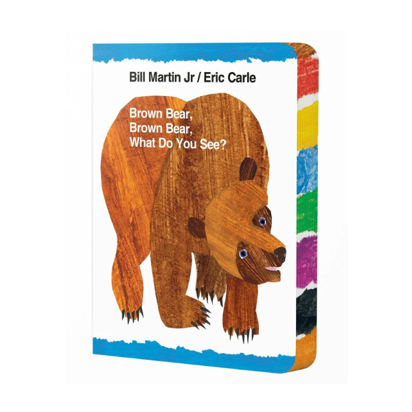 Brown Bear, Brown Bear, What Do You See?: Stamped Edges Special Edition: Classic Board Book with Stamped Edges (Brown Bear and Friends)