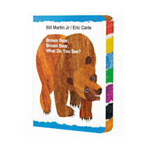 Brown Bear, Brown Bear, What Do You See?: Stamped Edges Special Edition: Classic Board Book with Stamped Edges (Brown Bear and Friends)